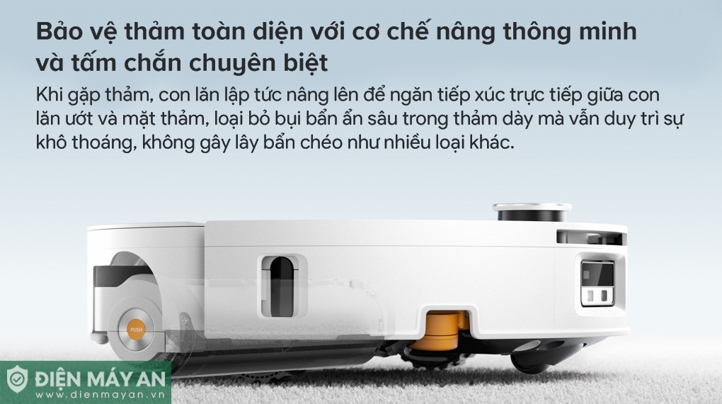 Robot hút bụi lau nhà Roborock QRevo Edge 2 Flow